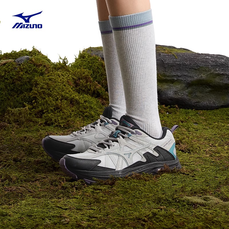 Mizuno美津浓25春夏户外休闲翻毛皮运动鞋RACER TRAIL  D1GH2238