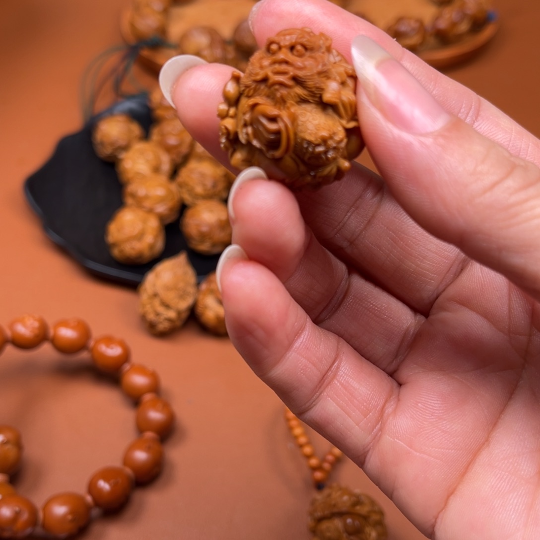 *****橄榄核手串/手链骑兽钟魁