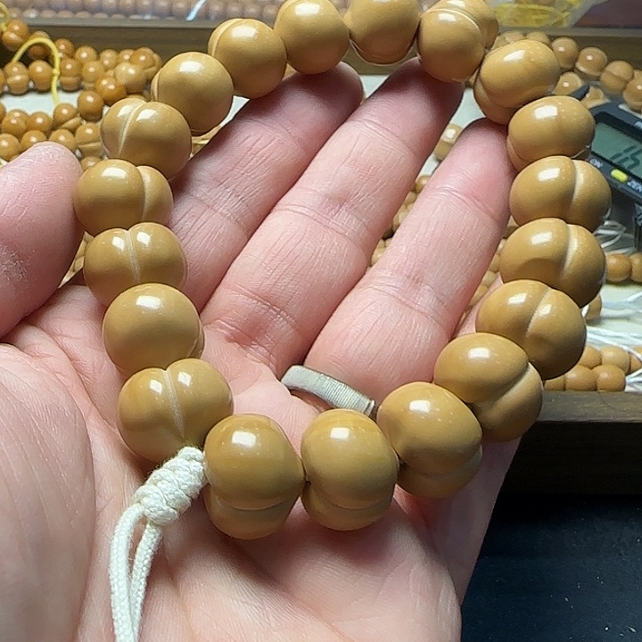 猴头核桃手串全品柯基大屁桃尺寸16+mm