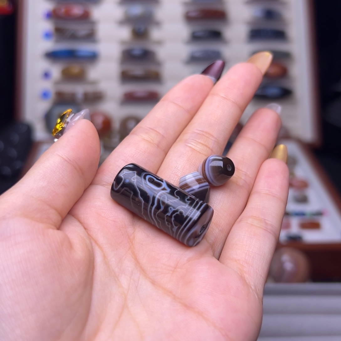 神****玛瑙/玉髓未镶嵌颈饰