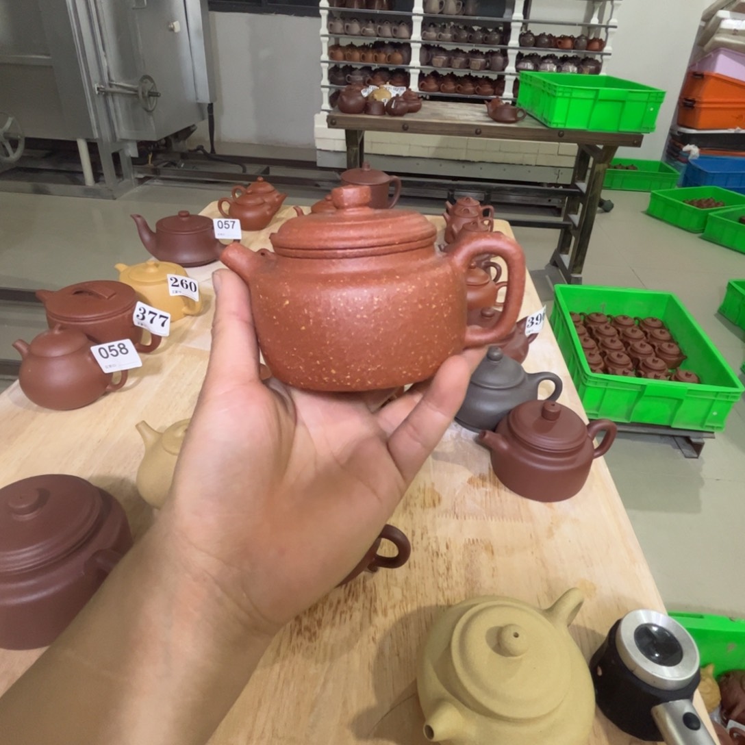 紫砂茶壶降坡泥德中220左右不挑
