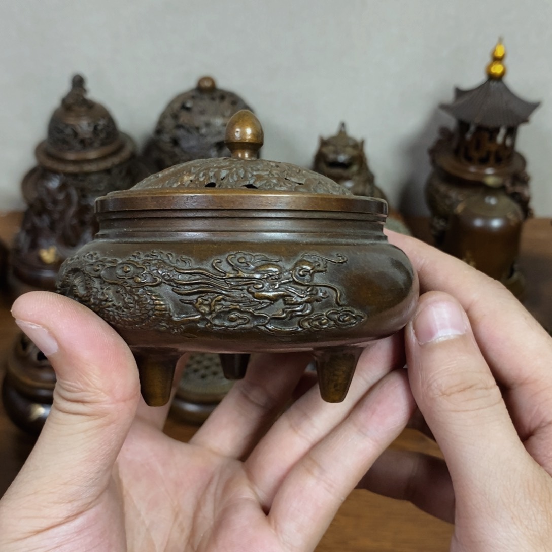 铜盛世铜炉铜器香炉工艺品