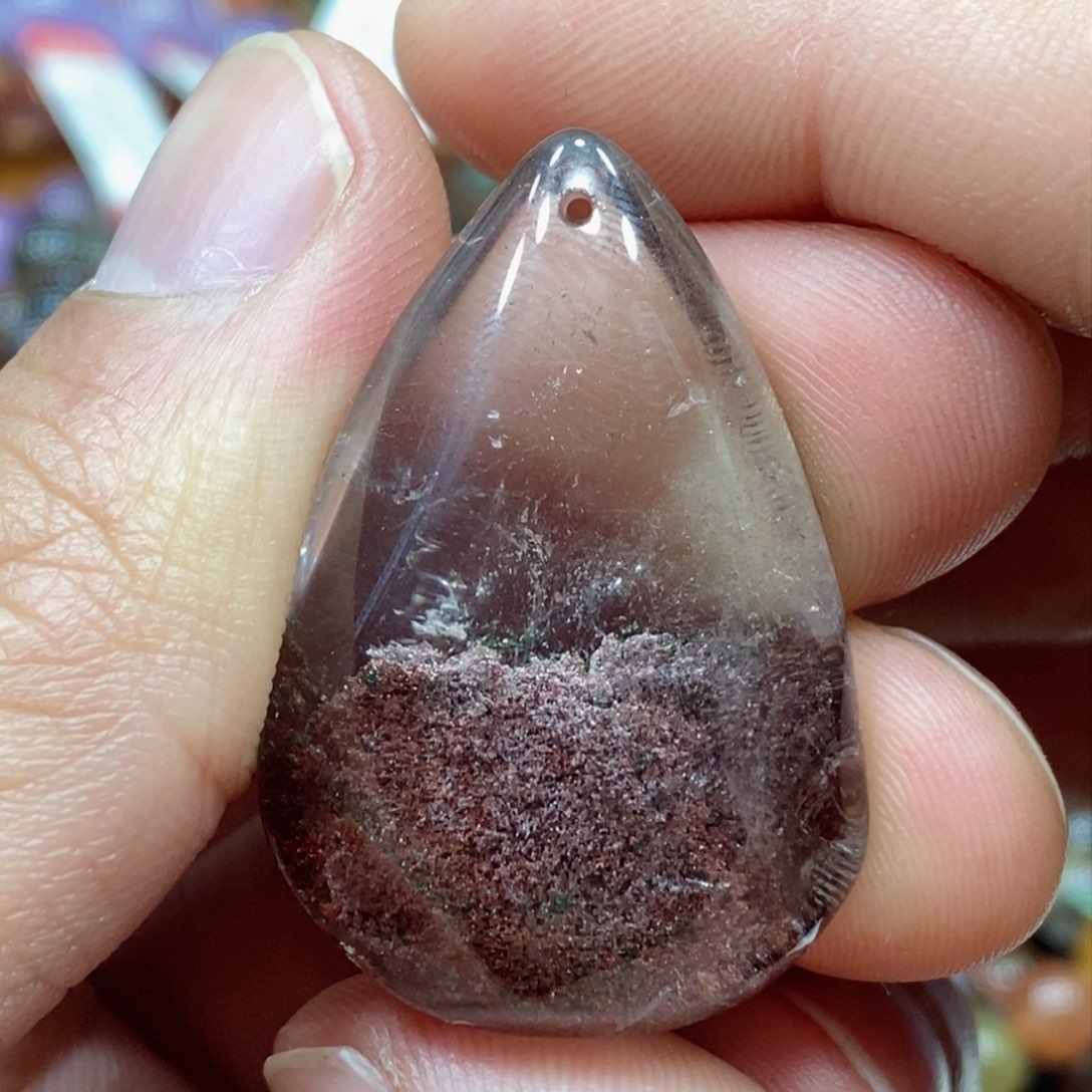 水晶吊坠(不含链)未镶嵌