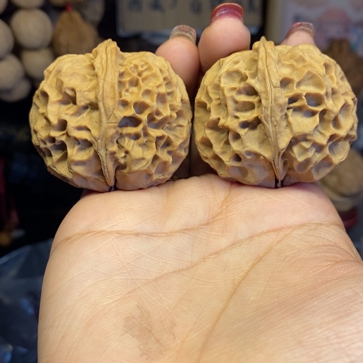 用***户吊坠文玩核桃13凤凰牡丹