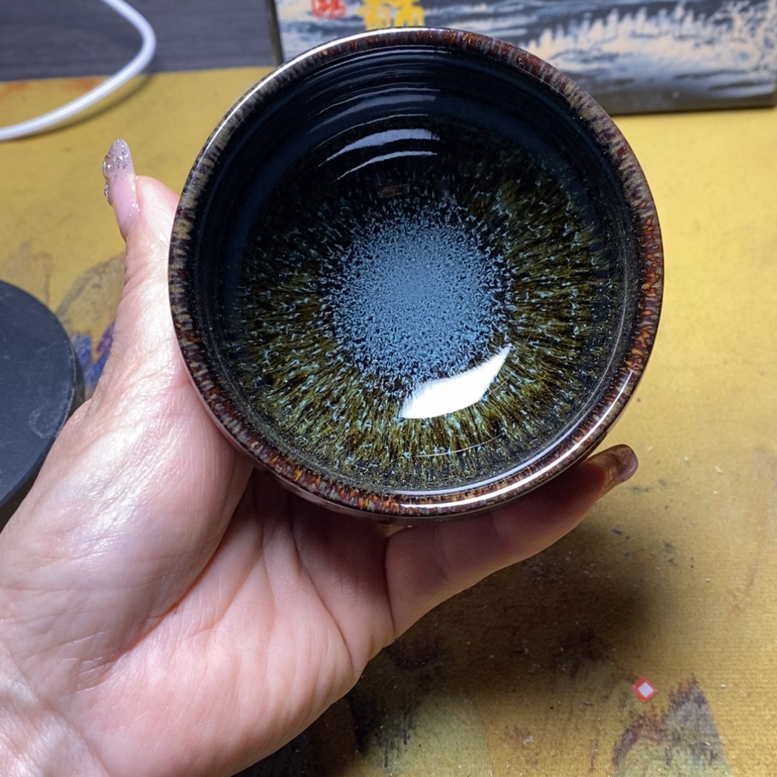 茶盏茶盏建盏喝茶主人杯