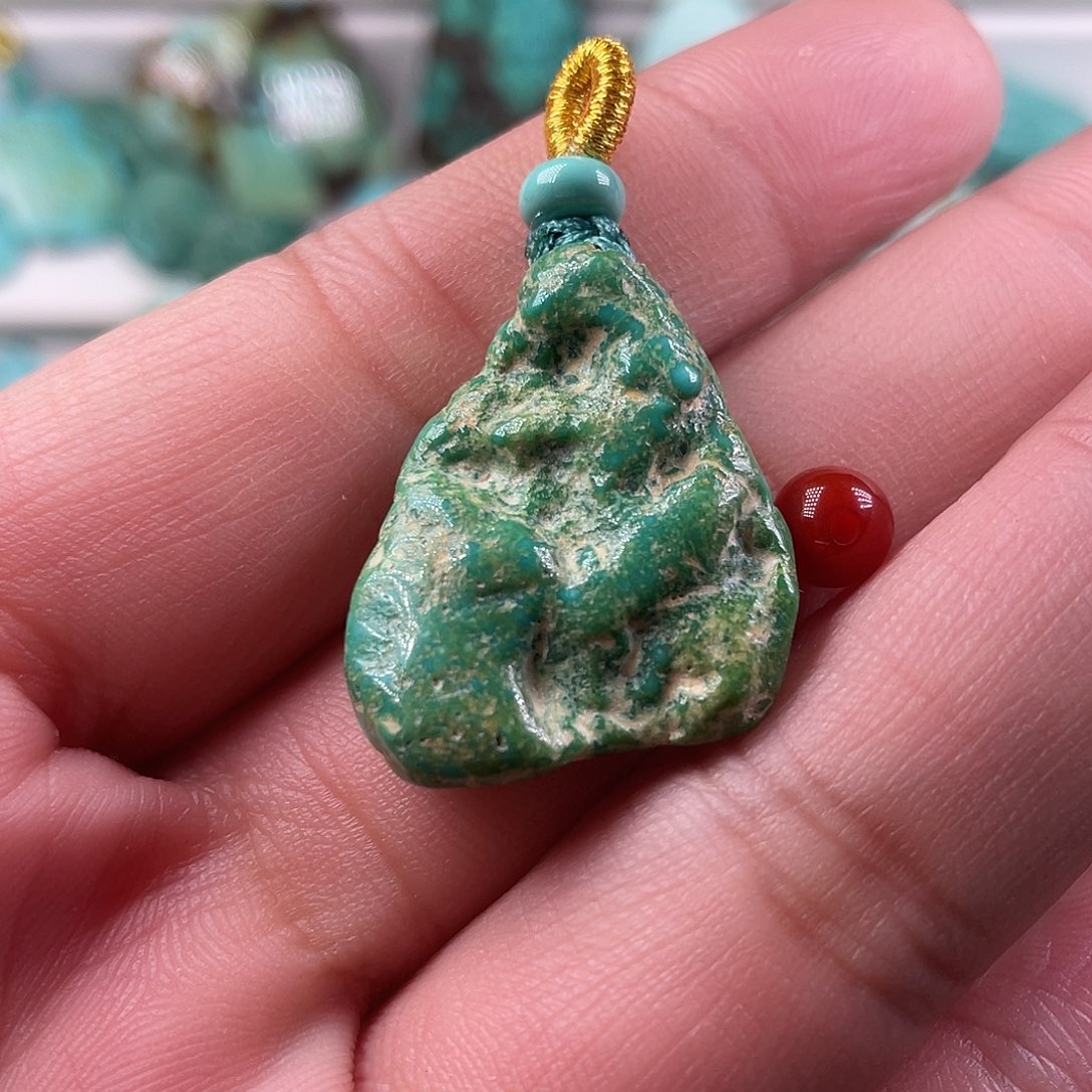 九***好绿松石未镶嵌颈饰