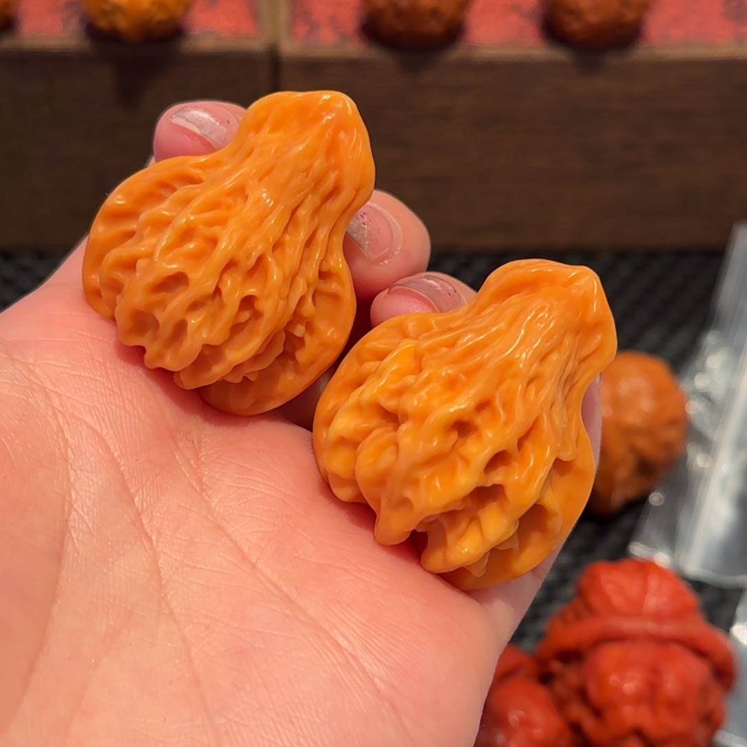 文玩核桃吊坠花生葫芦精品1674