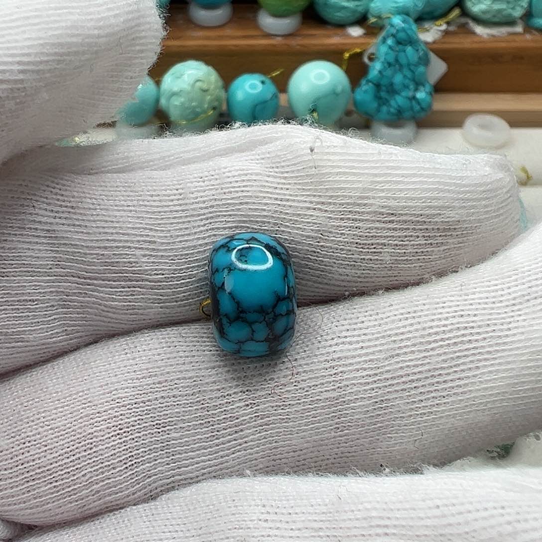 绿松石老型珠 未镶嵌