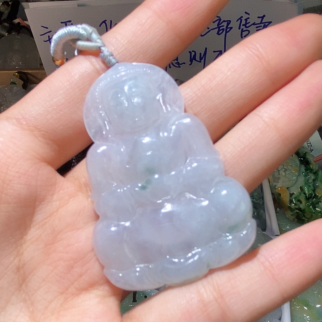 翡翠颈饰未镶嵌天然