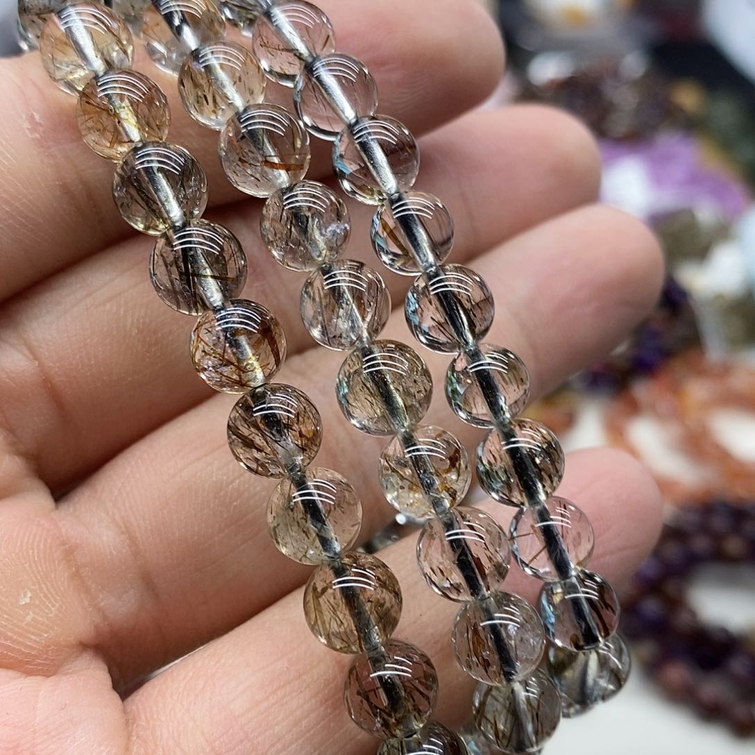 水晶手链未镶嵌天然