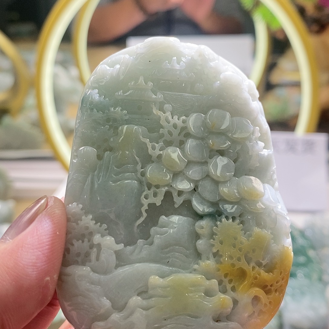 【闪购商品】翡翠颈饰未镶嵌111111111111