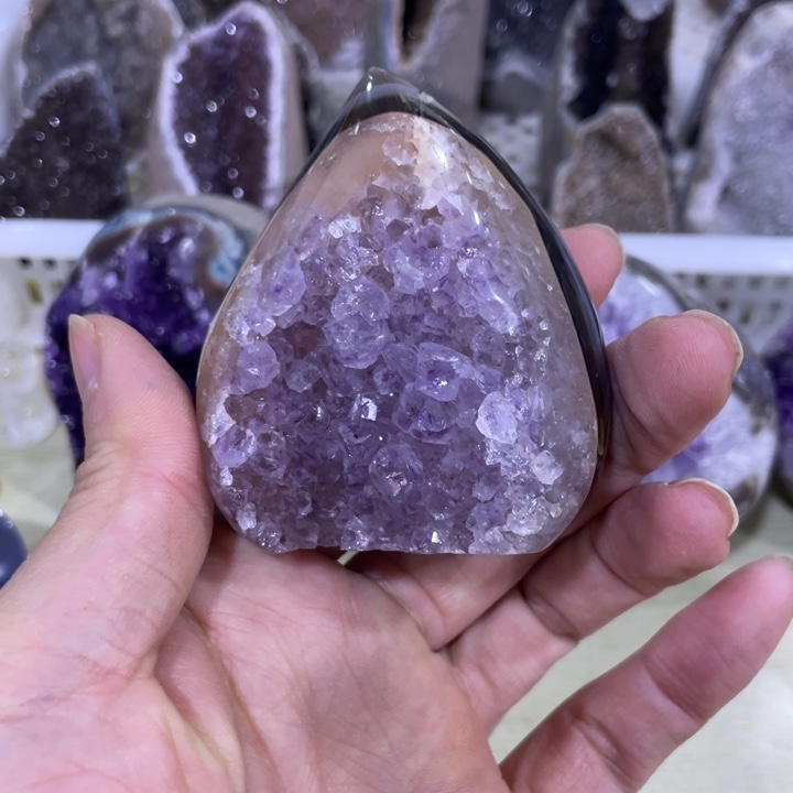 紫晶钱袋子未镶嵌