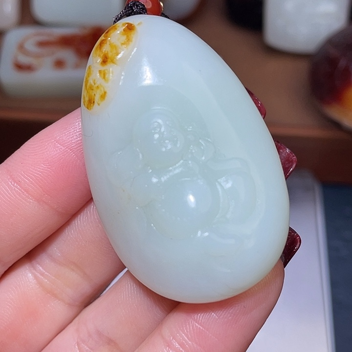 和田玉未镶嵌颈饰X7 