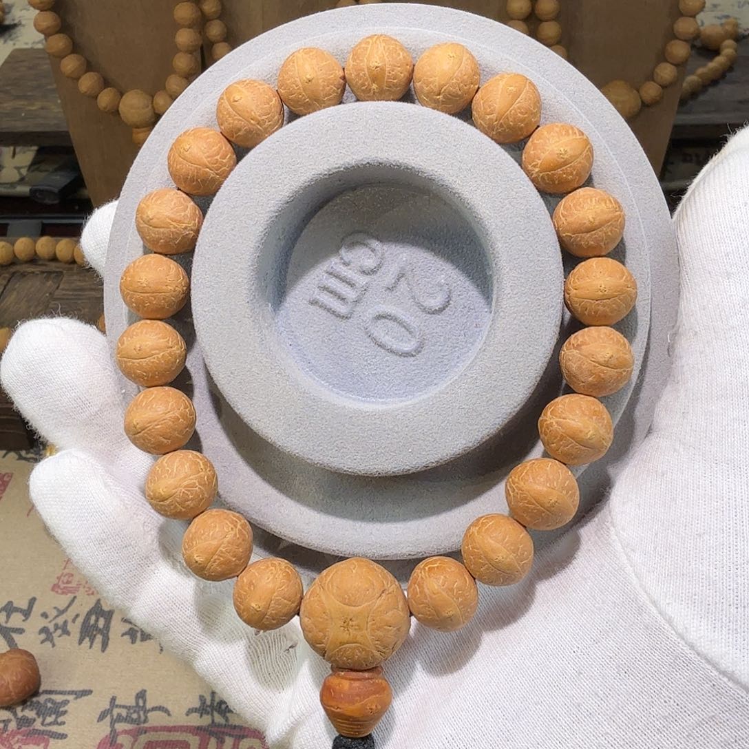 凤眼菩提手串金豆系列12mm