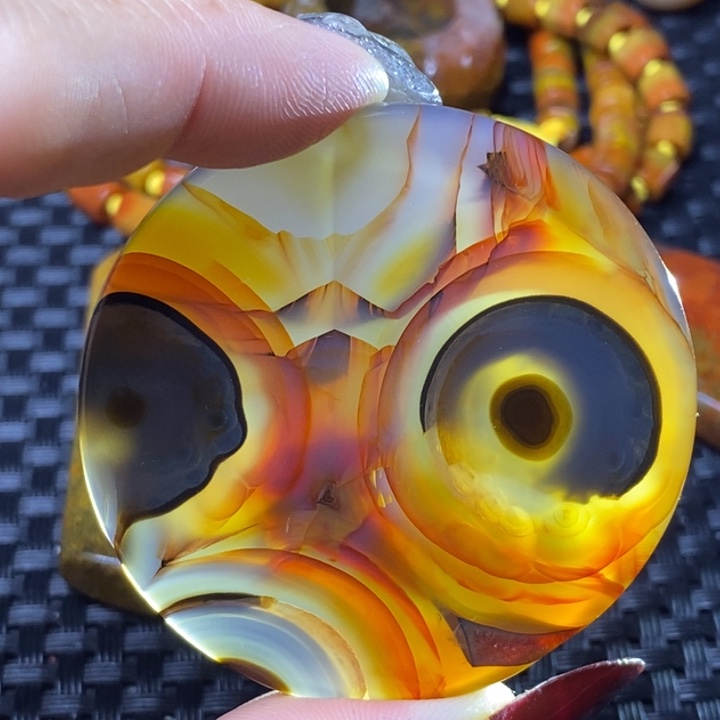 玛瑙/玉髓颈饰未镶嵌天*