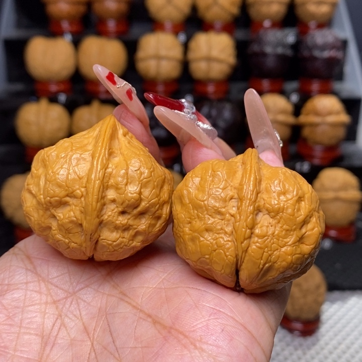 文玩核桃把件香炉73号