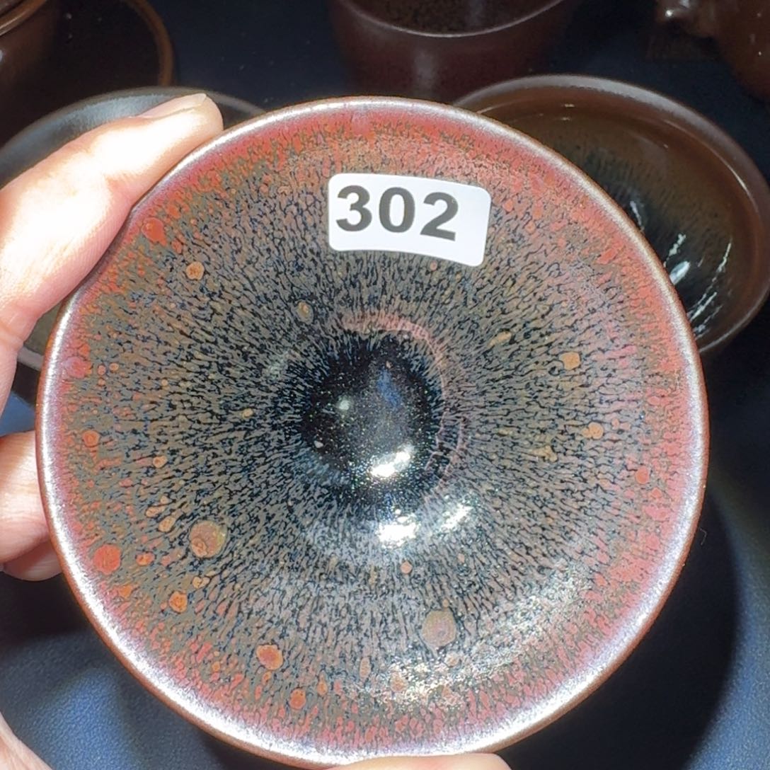 小雨茶盏手工柴烧