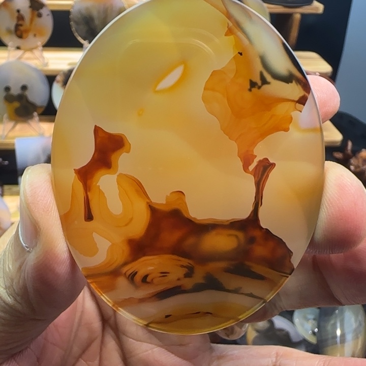 玛瑙/玉髓吊坠(不含链)未镶嵌觉*子