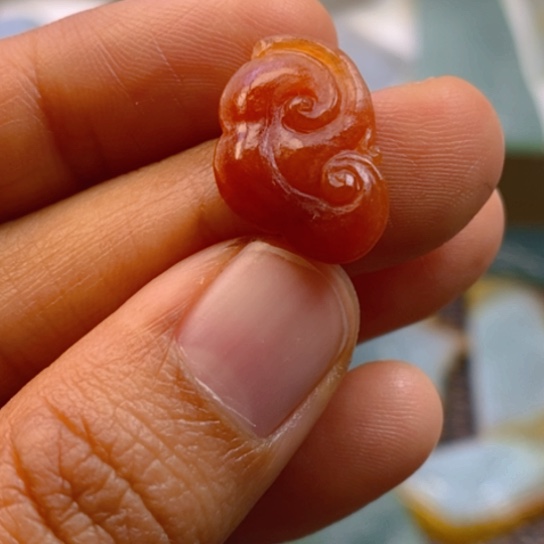 未镶嵌挂件翡翠翡翠