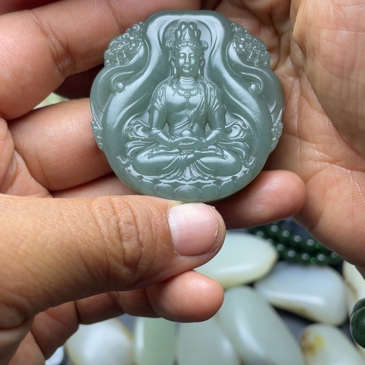 未镶嵌和田玉珠宝半成品