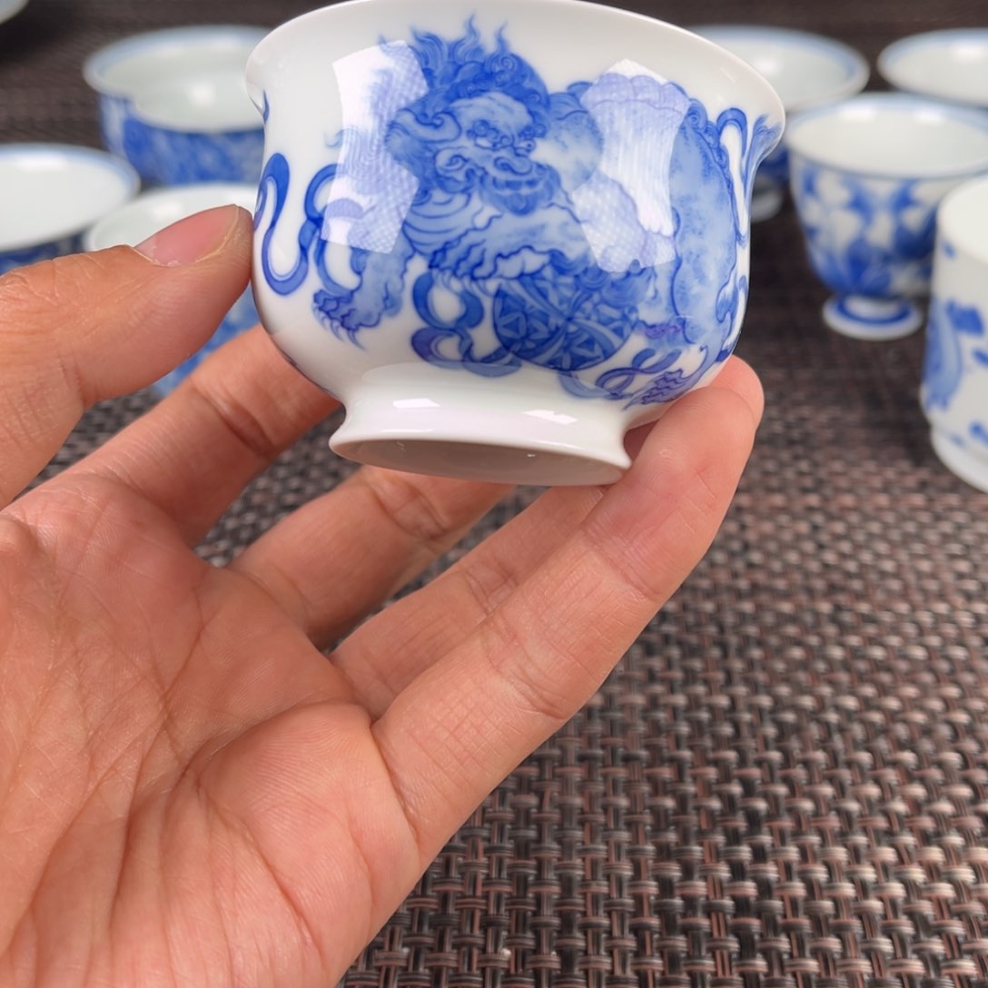 瓷片景德镇陶瓷杯子