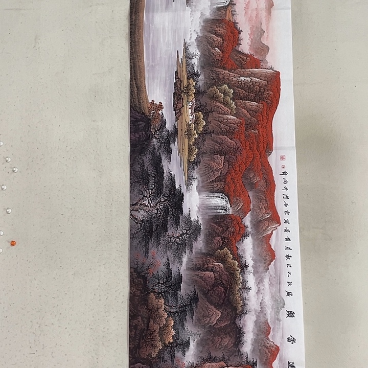 国画国画作品集的故事