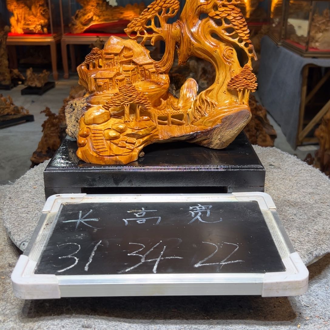 柏木（崖柏）精品崖柏山里人家