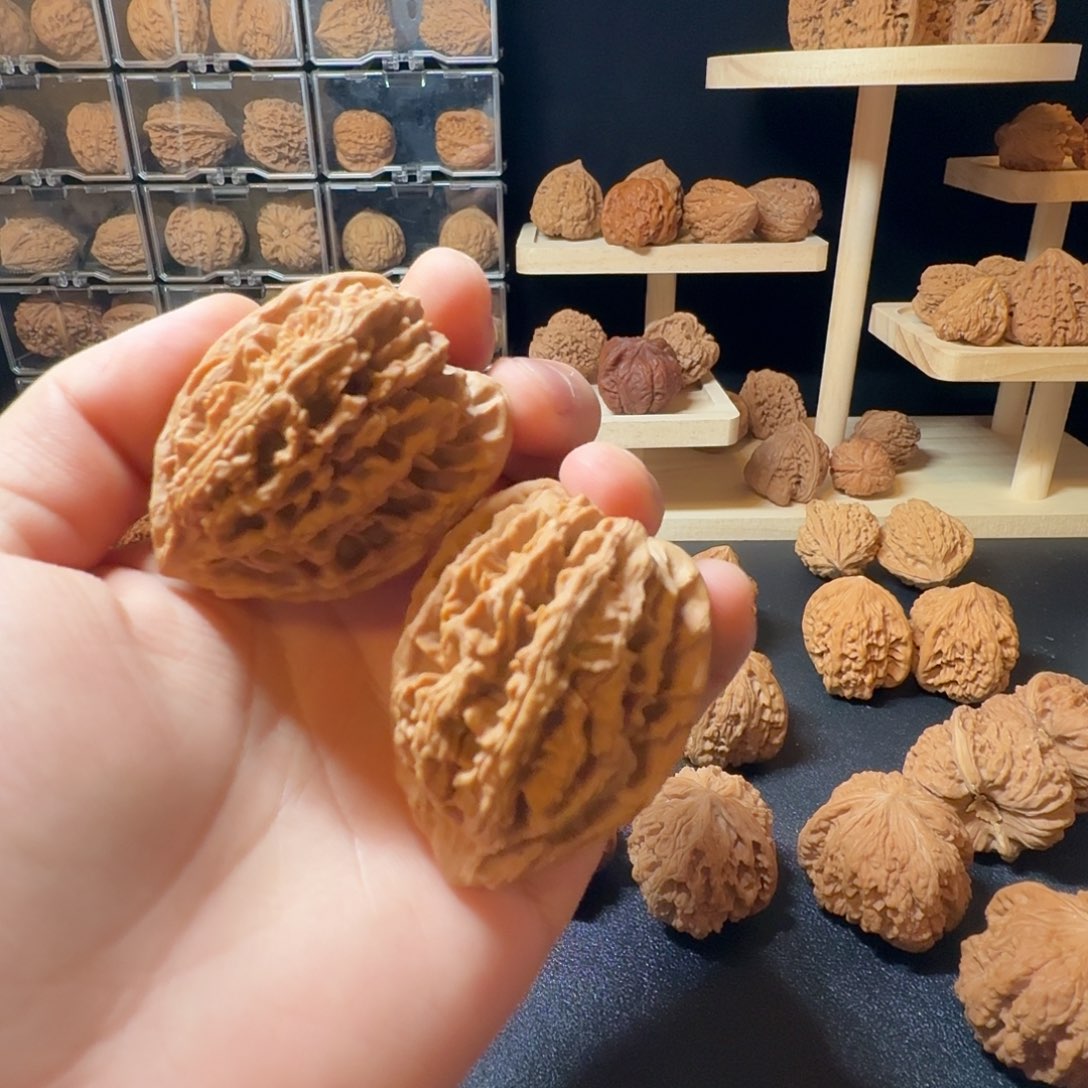 文玩核桃吊坠文玩核桃吊坠小众核桃秦岭大龙纹