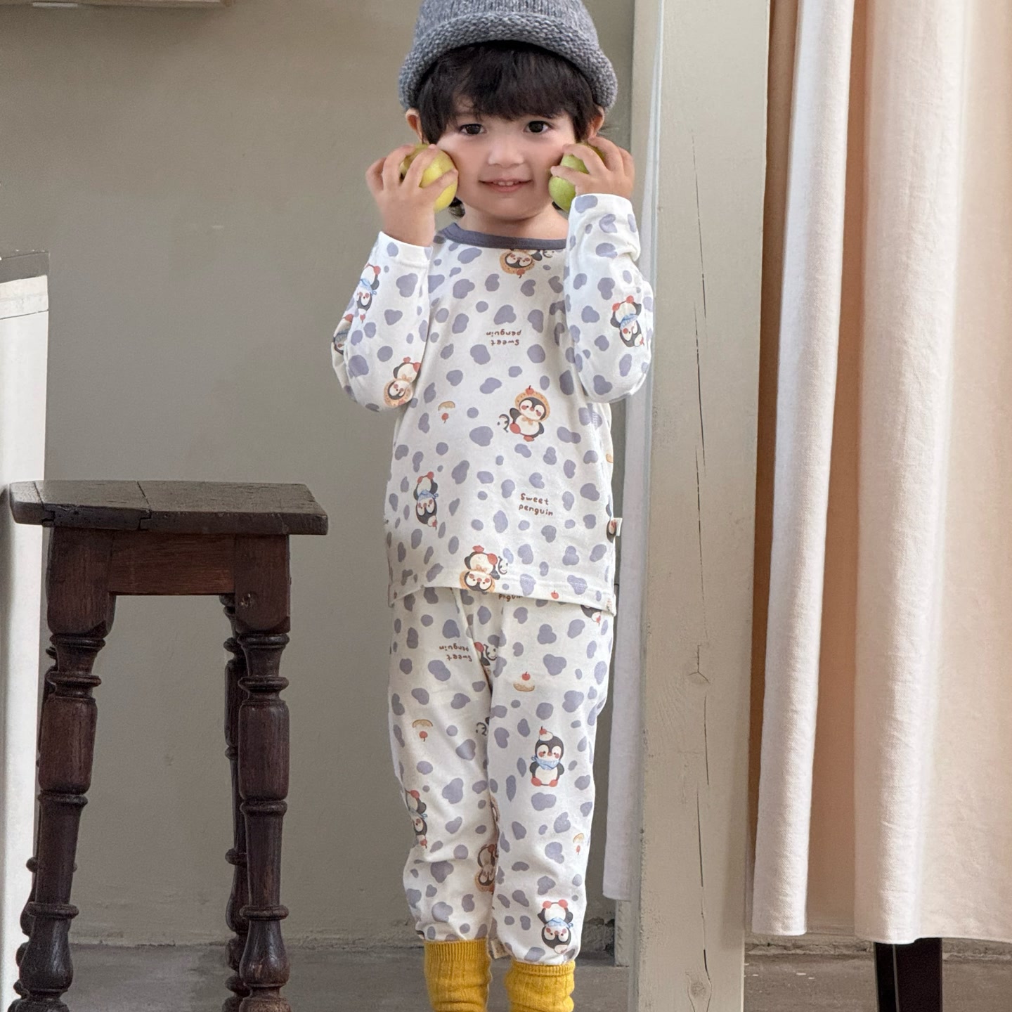 2025款男童女童家居服秋冬套装GLK2501