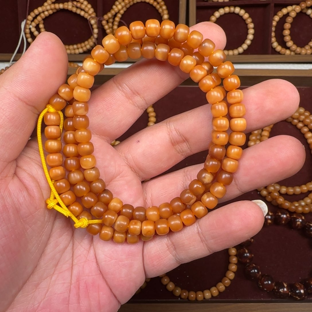 星月菩提手串༒****龙脊 老型 尺寸0.7