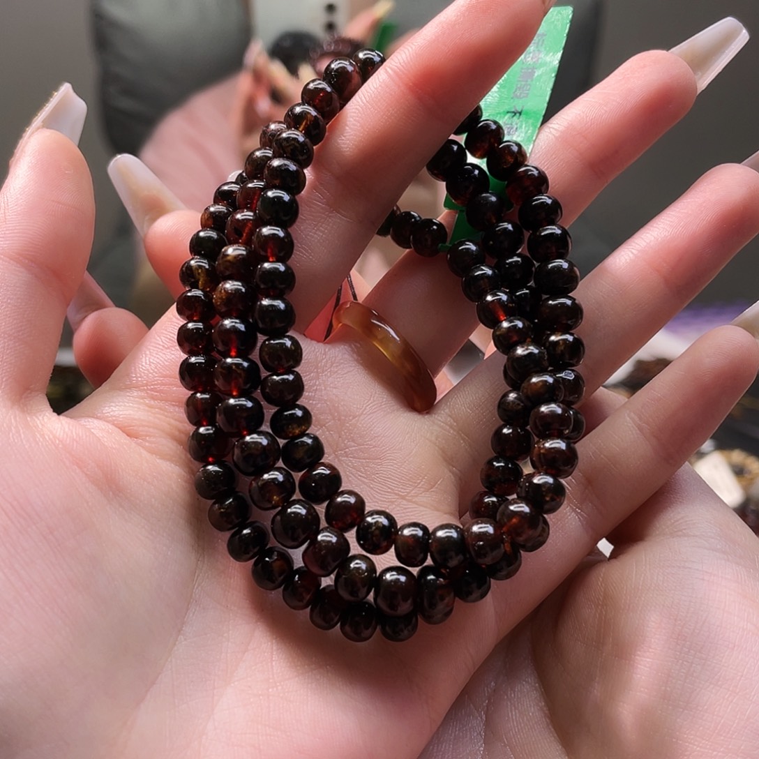 琥珀未镶嵌裸石抚顺琥珀6➕108翳珀