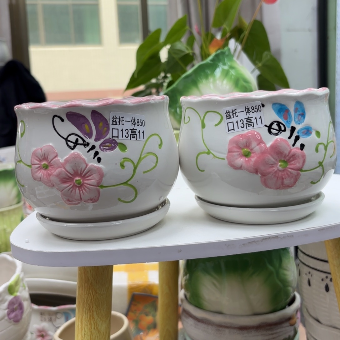 @夏西陶瓷花盆@@5850