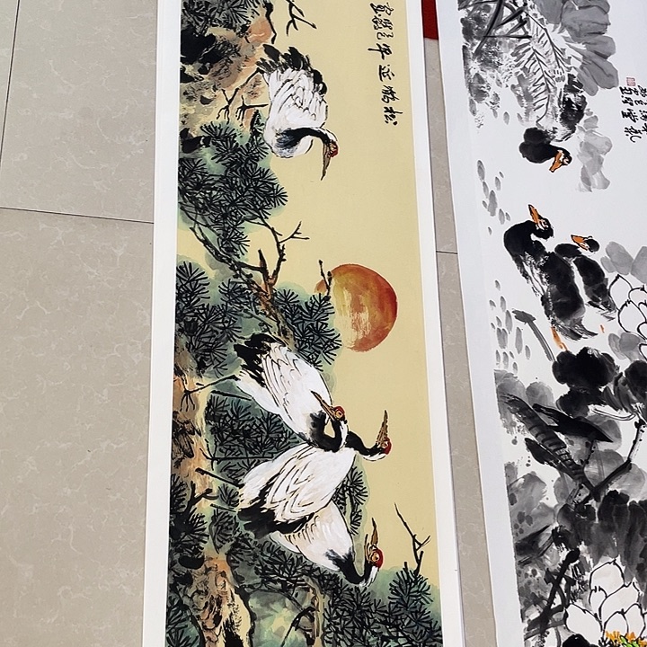 国画张圣敏先生纯手绘作品