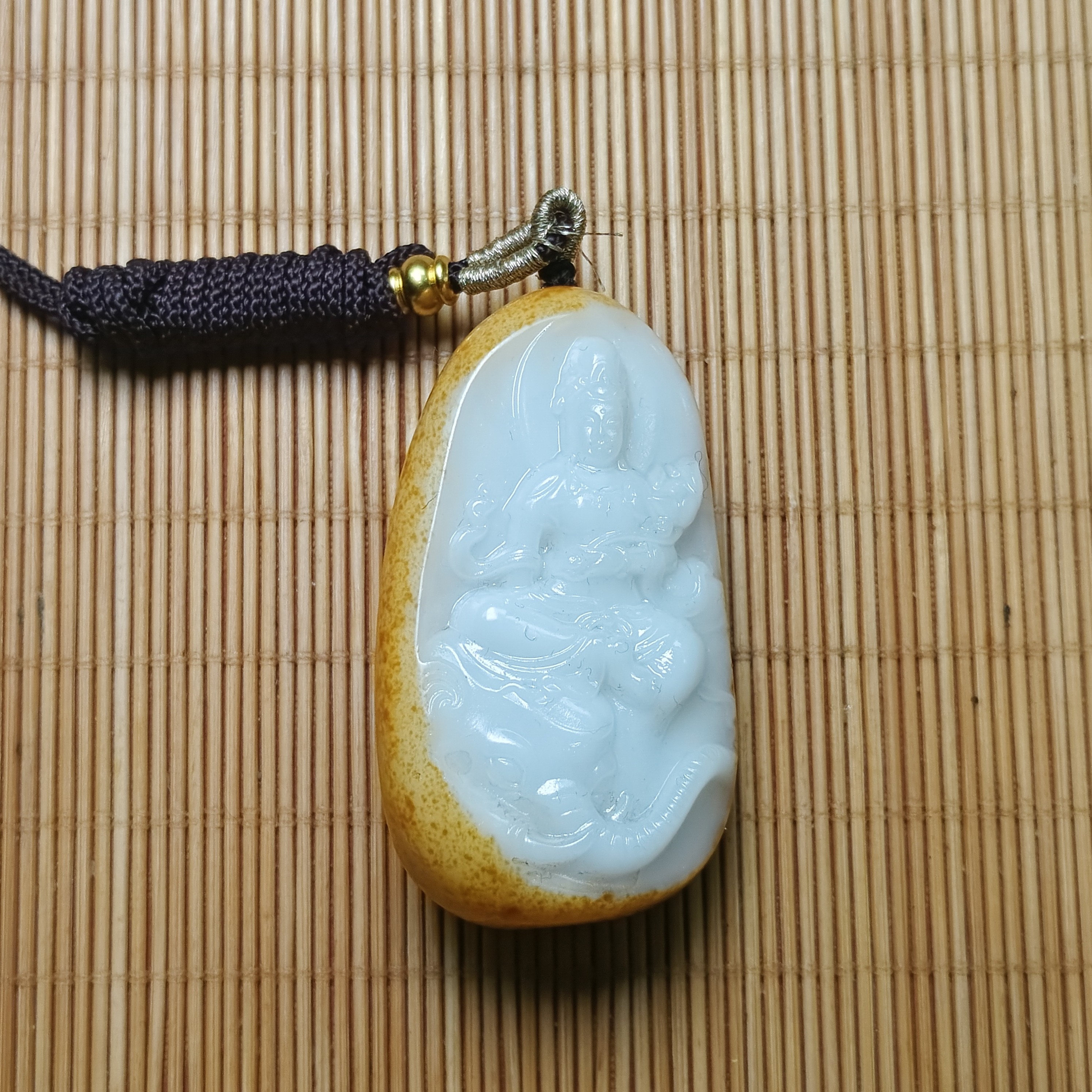 新疆和田玉普贤菩萨89克
