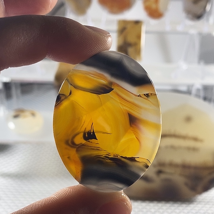 玛瑙/玉髓未镶嵌颈饰24