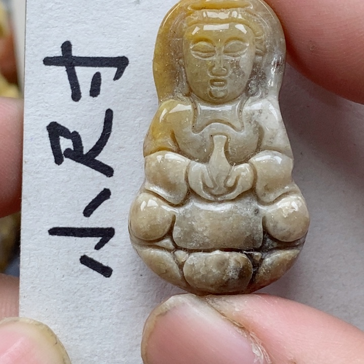 颈饰未镶嵌硅化珊瑚（珊瑚玉）