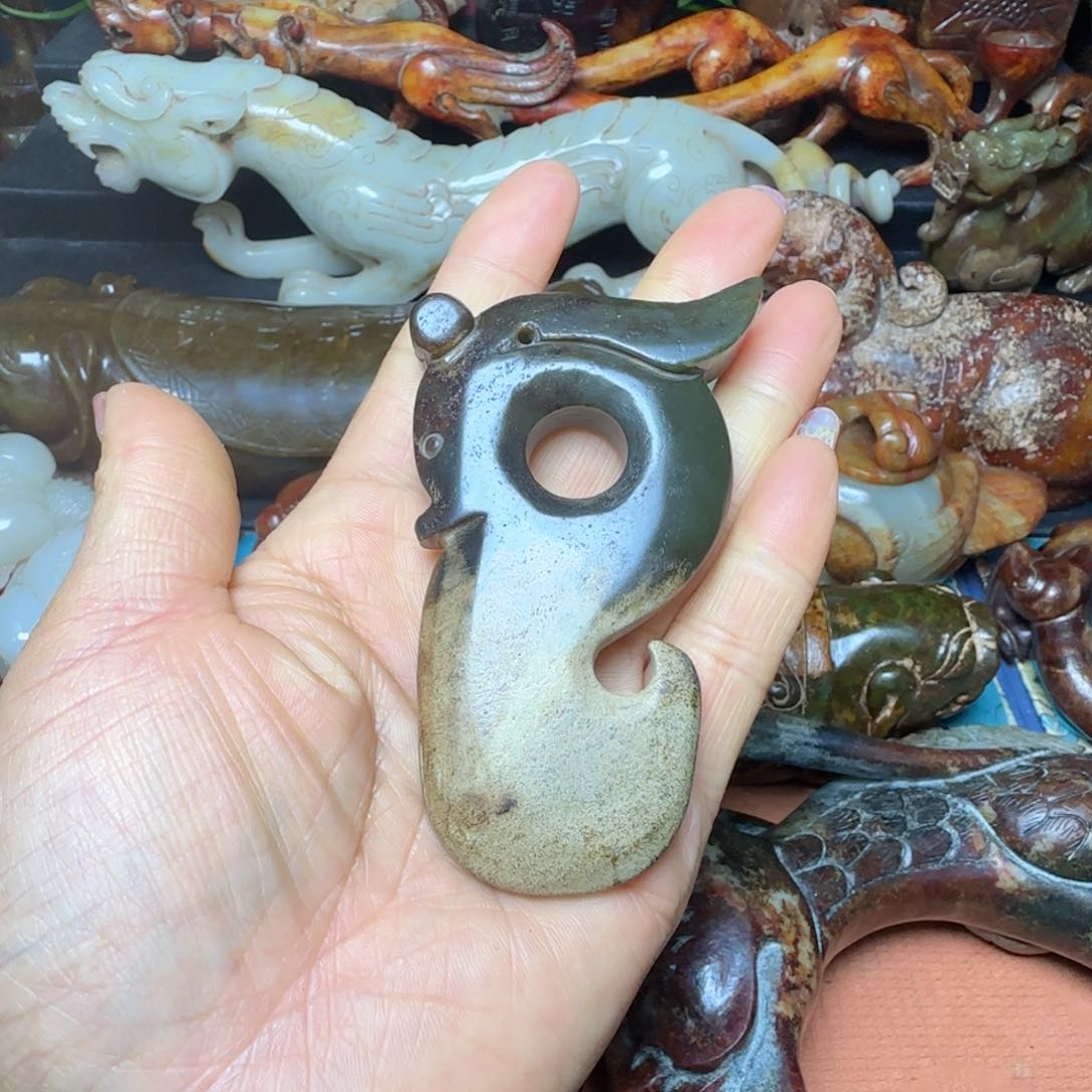 和田玉挂件未镶嵌