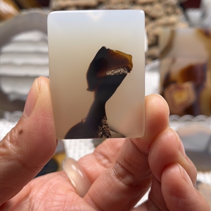 玛瑙/玉髓未镶嵌吊坠(不含链)