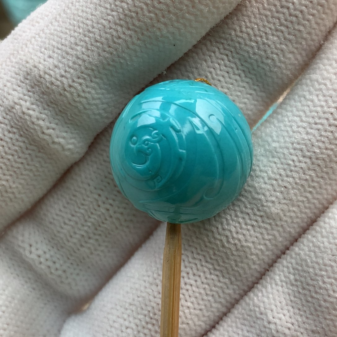 绿松石珠宝玉石未镶嵌