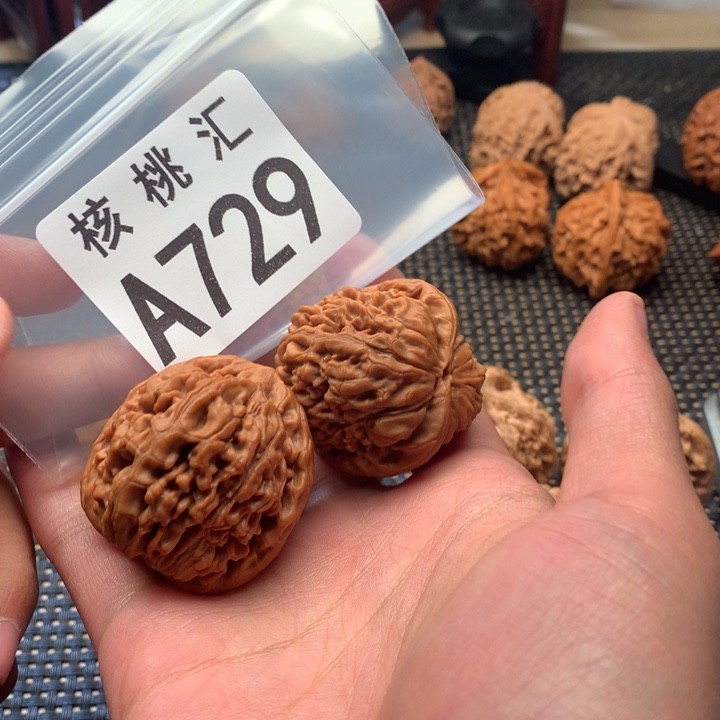 吊坠文玩核桃莲花