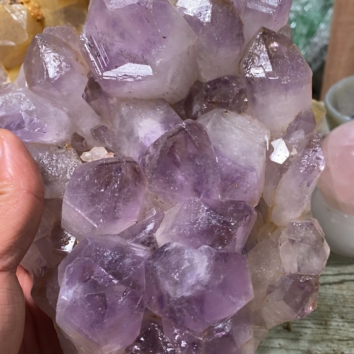 紫晶未镶嵌大型摆件（非配饰）