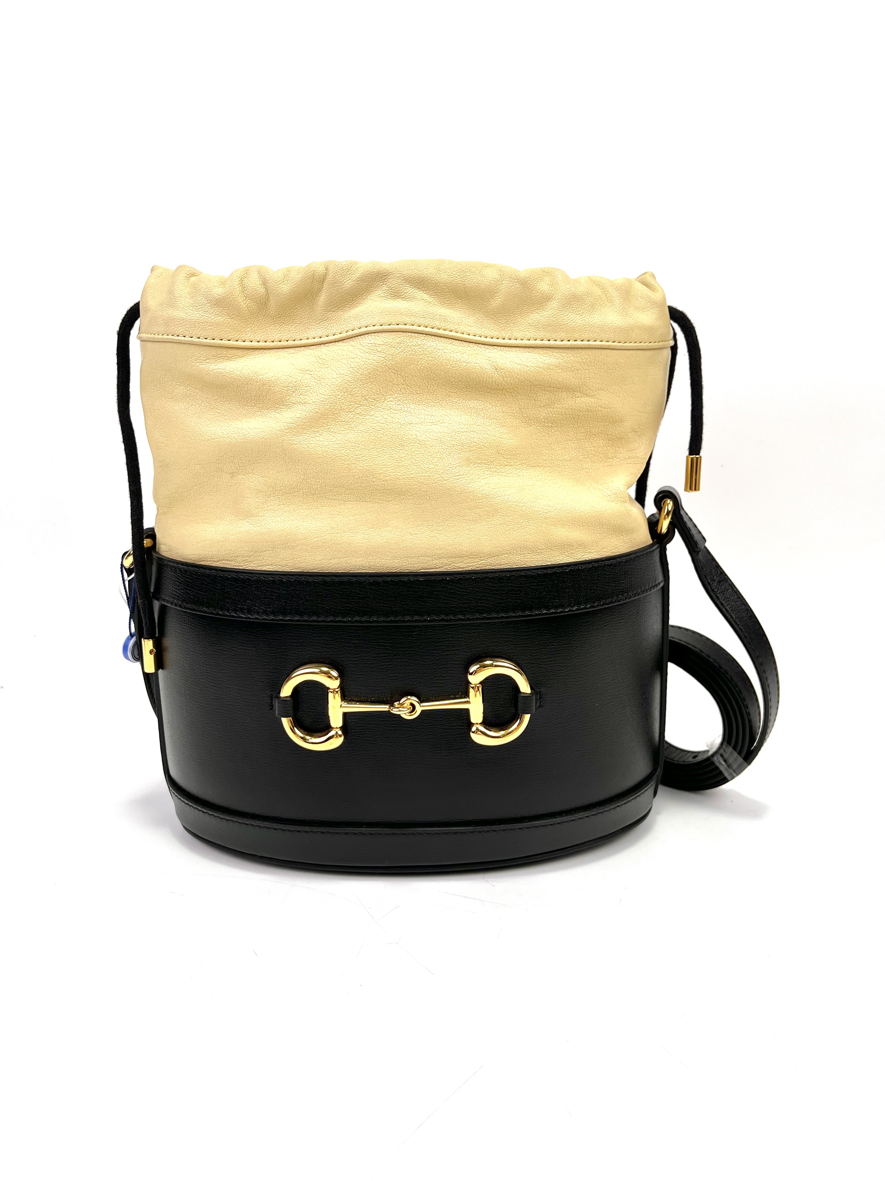99新 GUCCI/古驰 维舒/99新/Gucci马衔扣水桶包99新/12355174