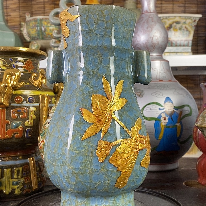 摆件瓷器真的很漂亮