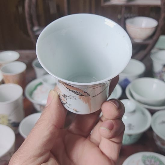 戴玉衡手绘陶瓷艺术杯子