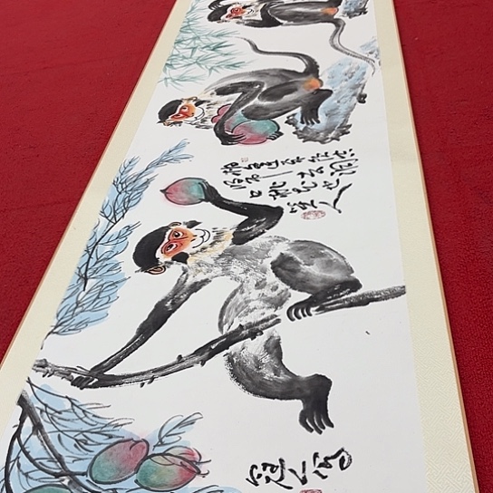 国画我们都是好孩子呀我也