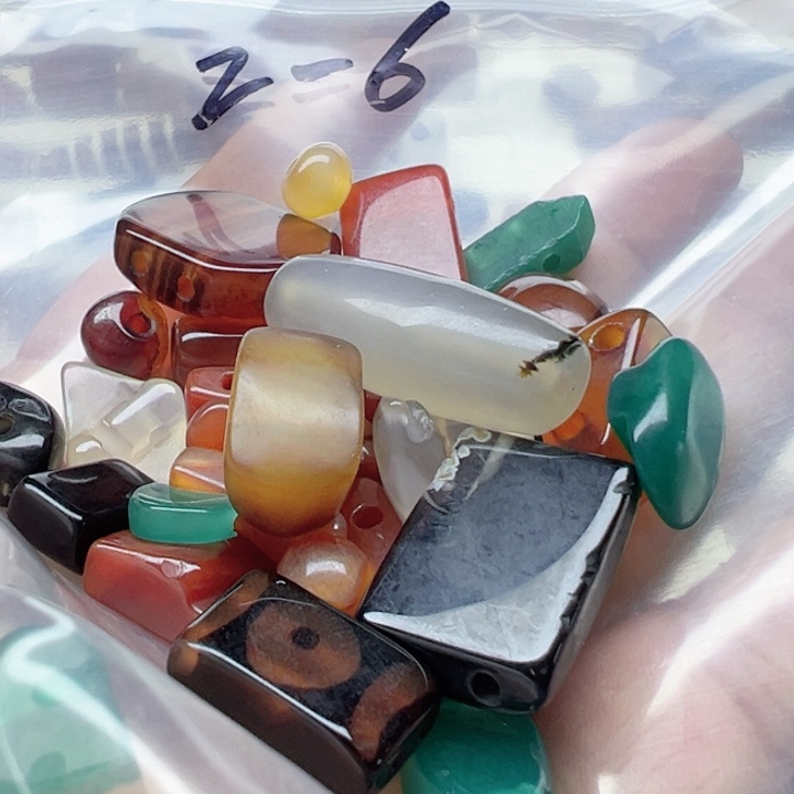 玛瑙/玉髓手链未镶嵌