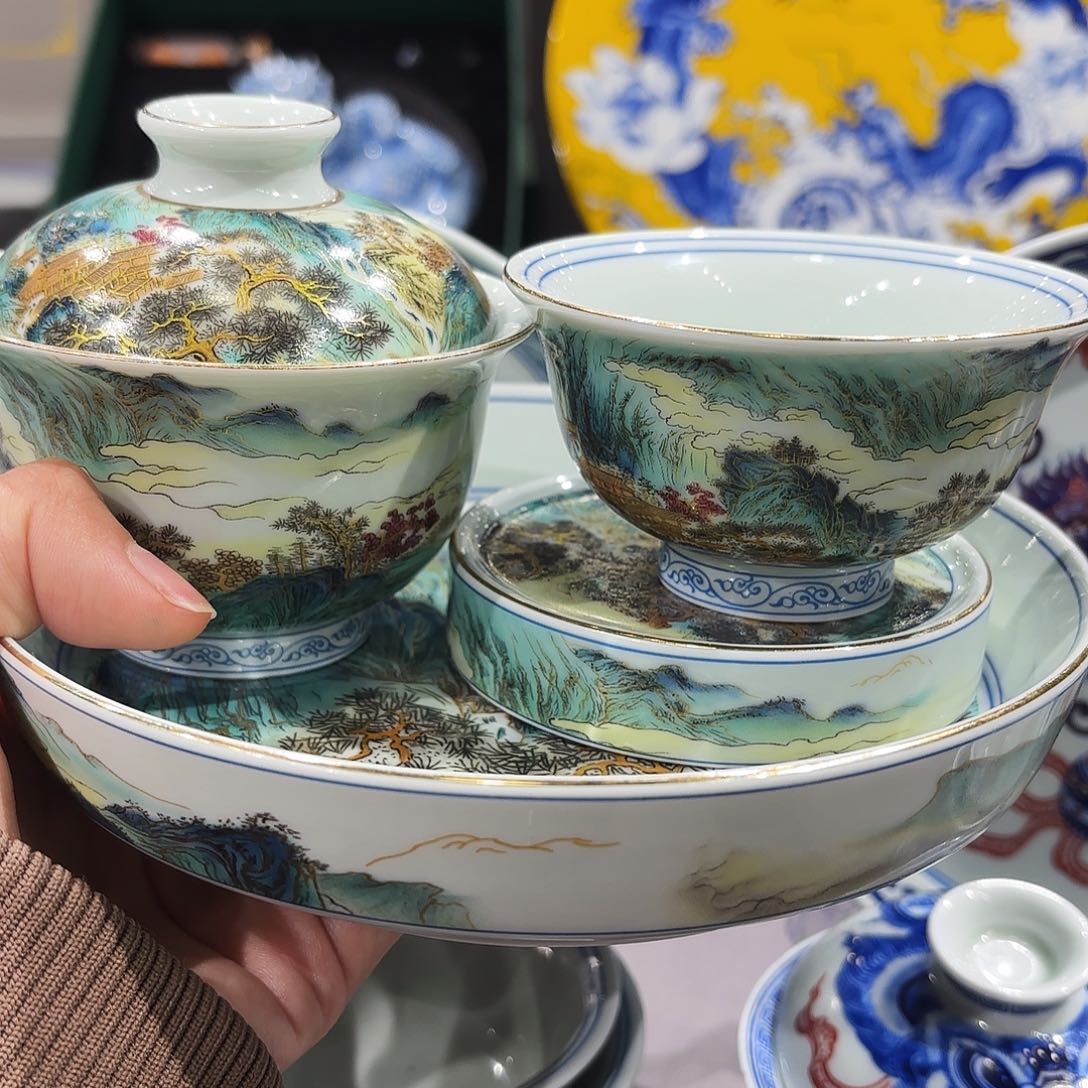 瓷片景德镇瓷器艺术