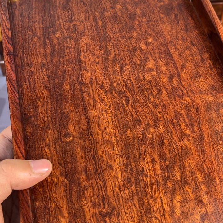 木缅甸花梨独板托盘