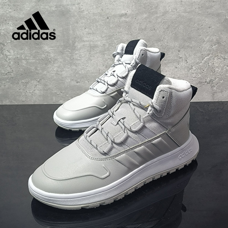 Adidas/阿迪达斯正品2025今年流行鞋子高帮加绒秋冬运动鞋 IF1627