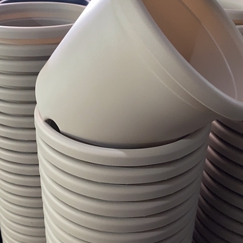 树脂四季2号灰白无托20个